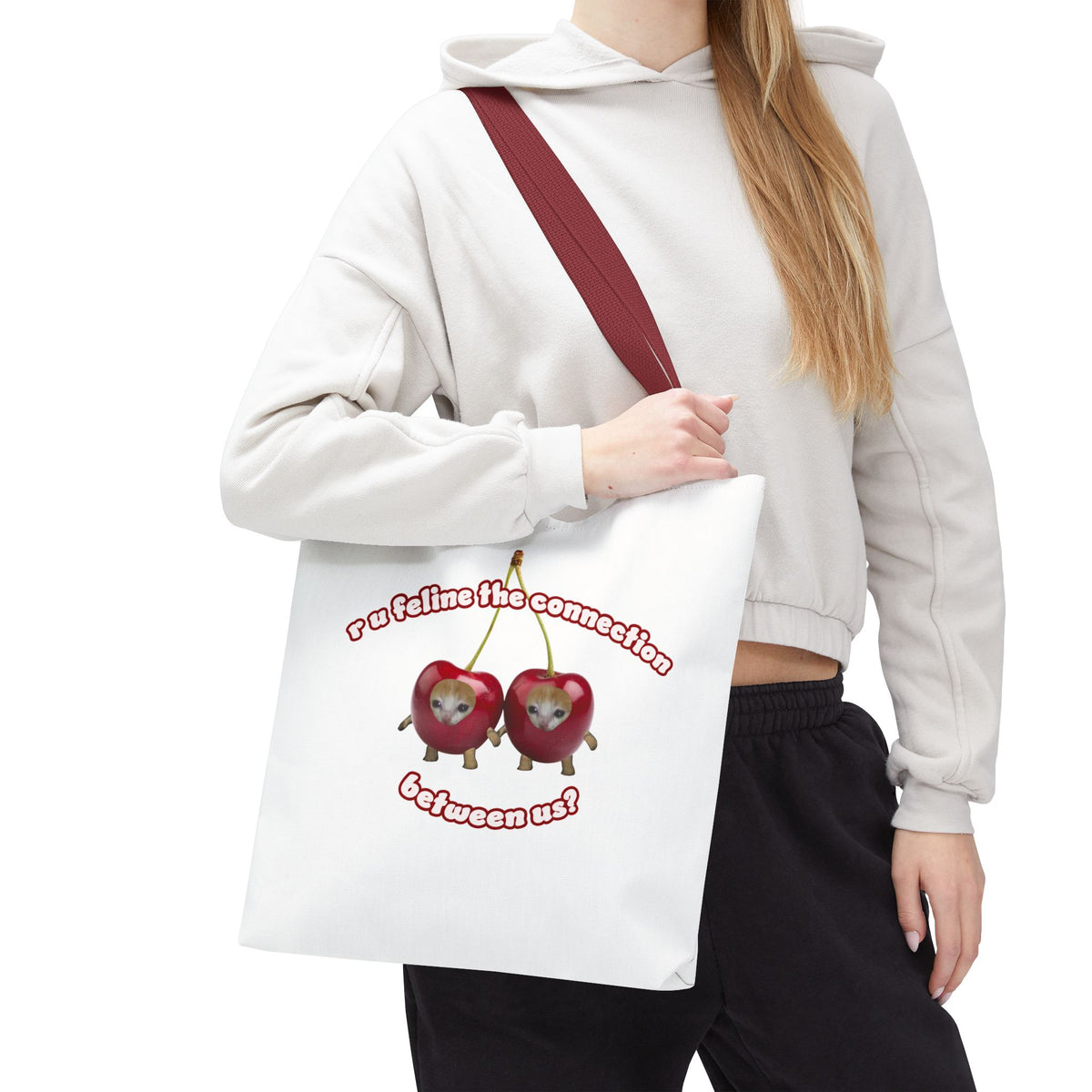 Cherry Love Tote Bag
