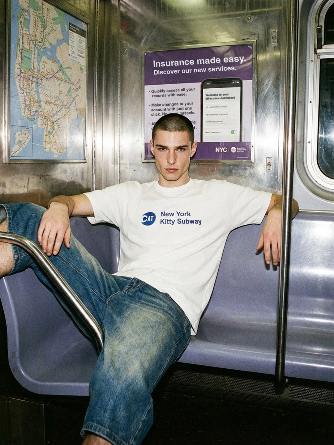 New York Kitty T-Shirt
