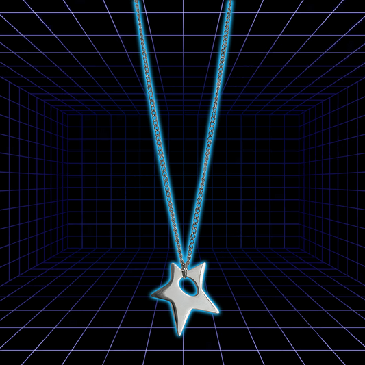 Y2K Star Necklace